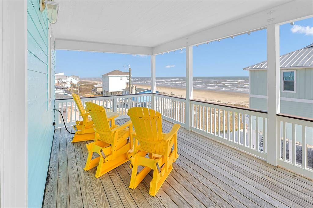 Imagine waking up to the sound of waves and stepping onto your private balcony off the primary suite, where breathtaking Gulf views create the perfect beachside retreat.