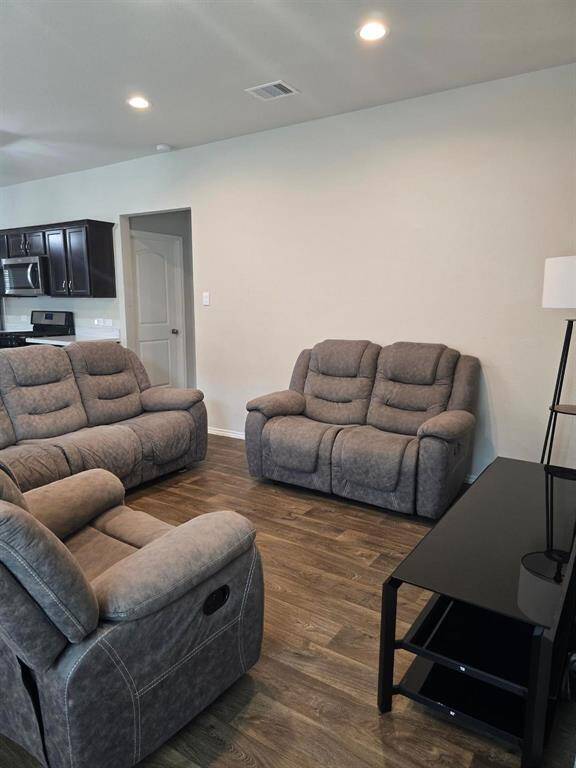 Living room from entrance hallway