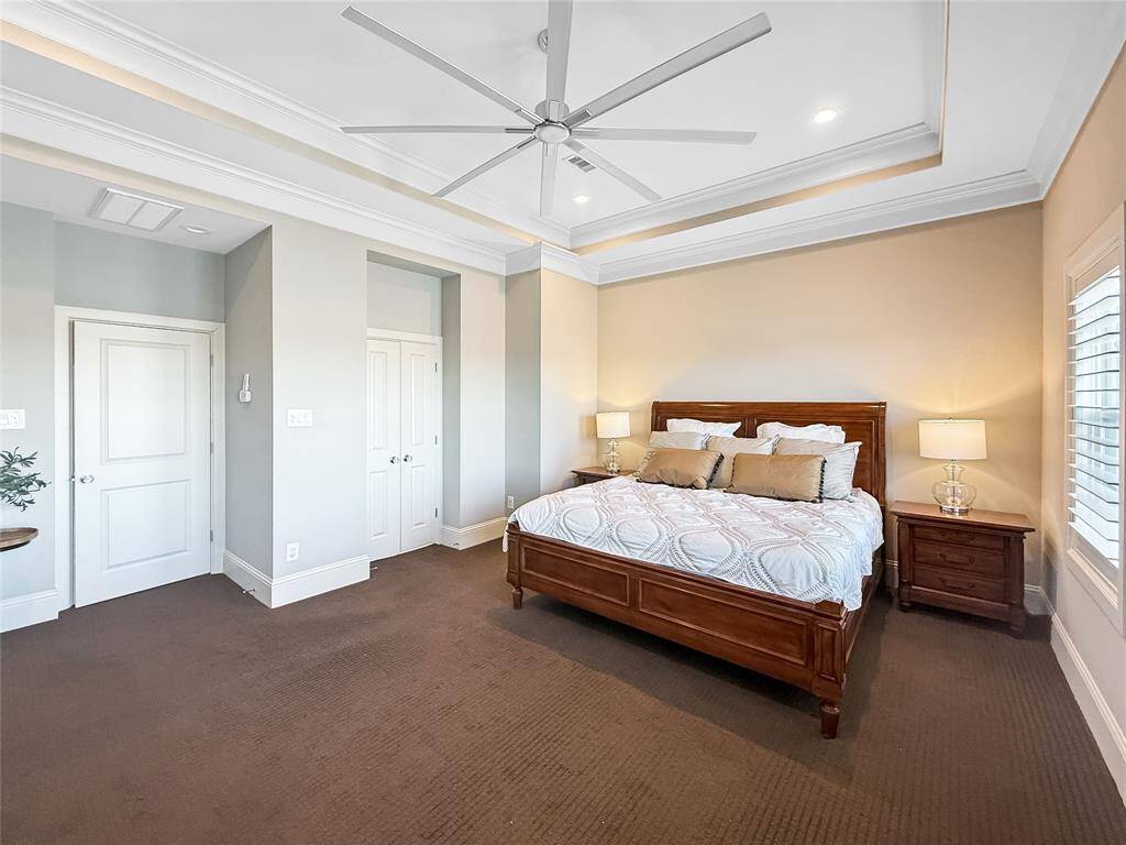 Primary bedroom on 3rd floor.