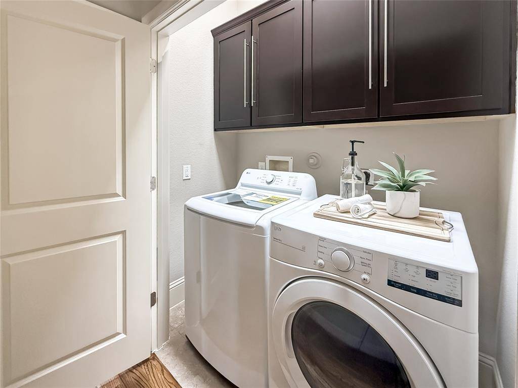 Laundry with Dryer & NEW Washer!