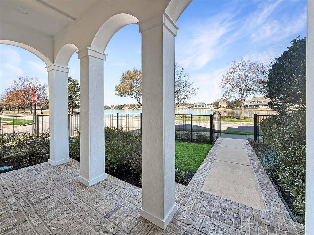 A comfy porch-balcony, perfect for enjoying the afternoon sunset.