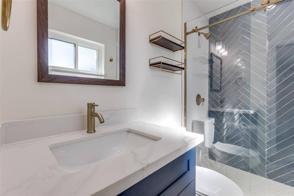 This is the bathroom you deserve! The stunning primary bathroom is truly the star of the show, designed to impress