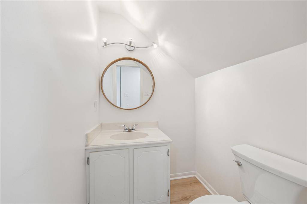 Powder room downstairs