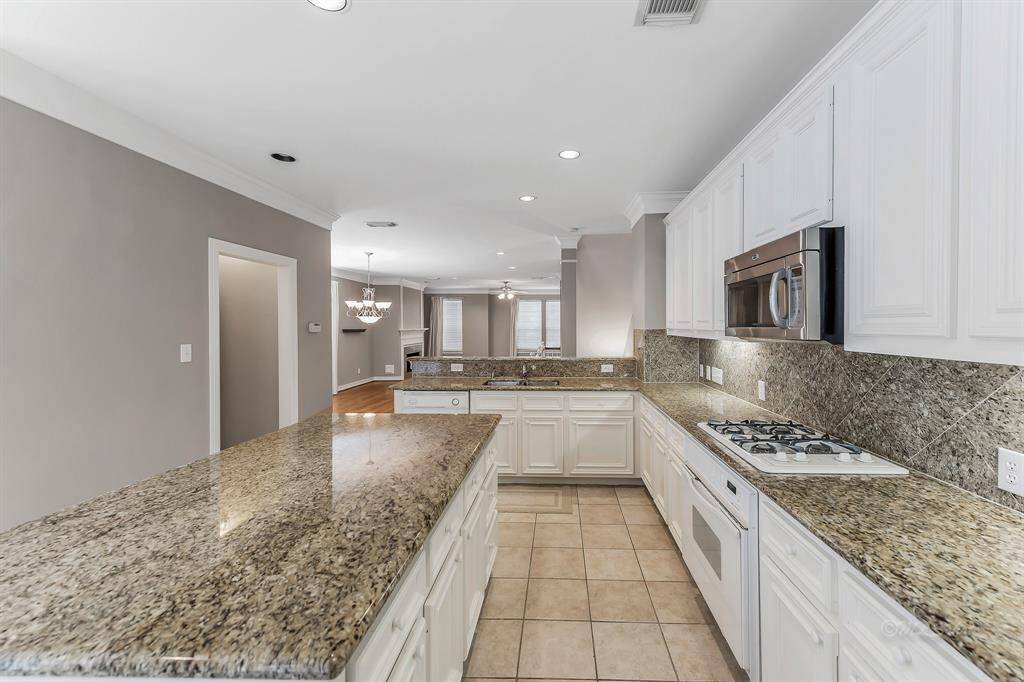 Entertaining is great with this open concept design.