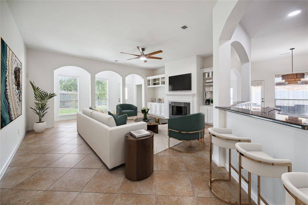 Open Living Room