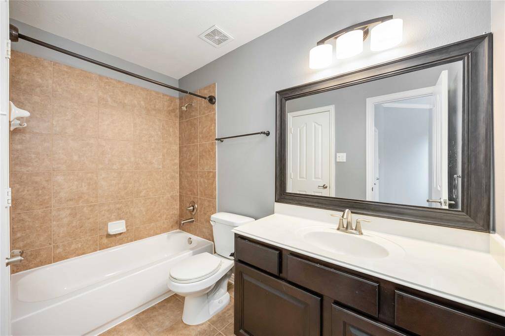 A second full bath is easily accessible to all rooms on the 2nd floor.
