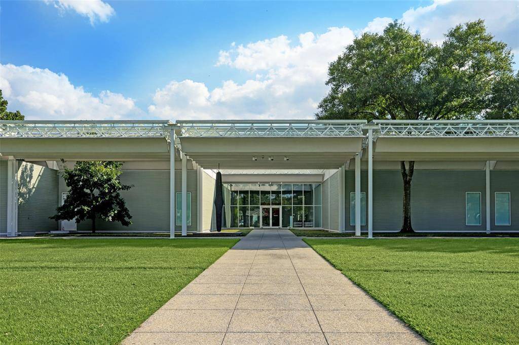 The Menil is a group of art buildings and green spaces nestled within the Montrose neighborhood.