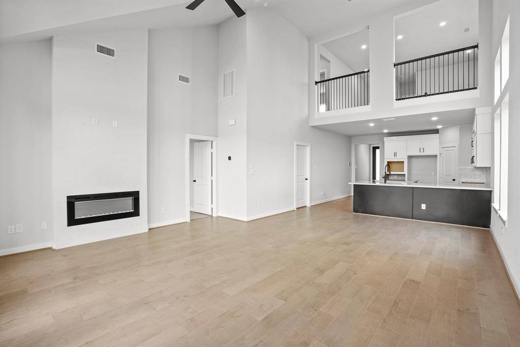 *REPRESENTATIVE PHOTO* Family Room with Electric Fireplace