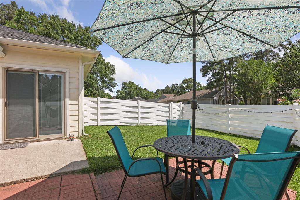 Perfect location to enjoy sunny mornings or the evenings.