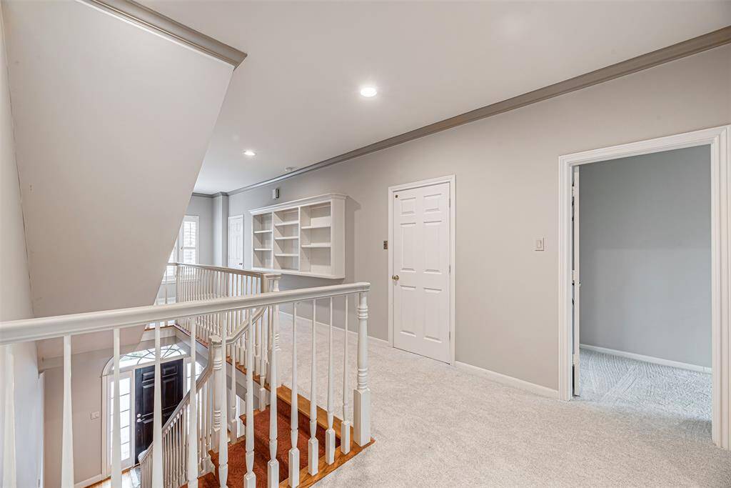 Second level is where the gameroom and all bedrooms are located.