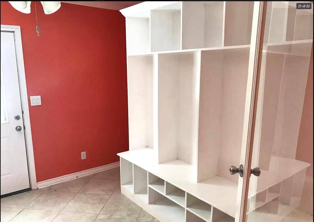 Utility room with drop station