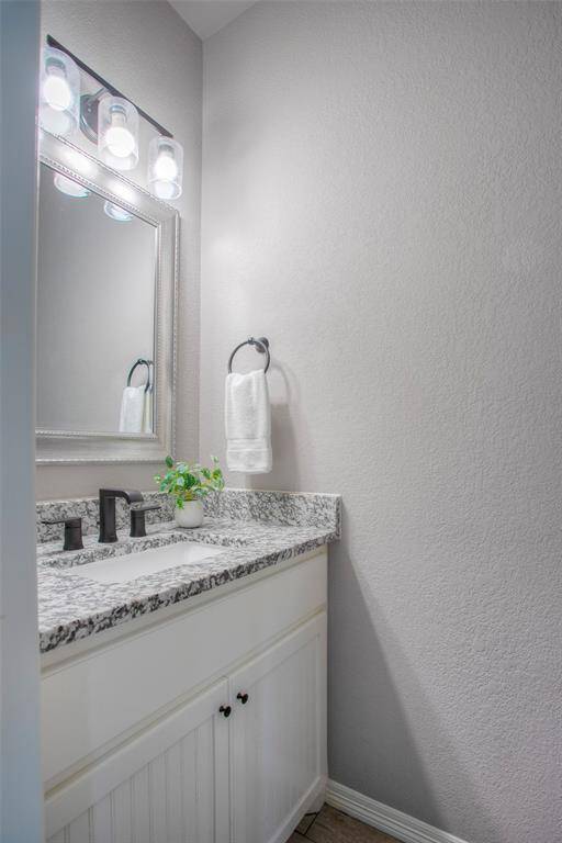 Half-bathroom downstairs