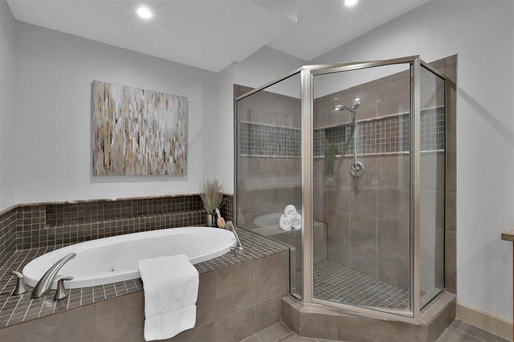 View of the Tub and Shower