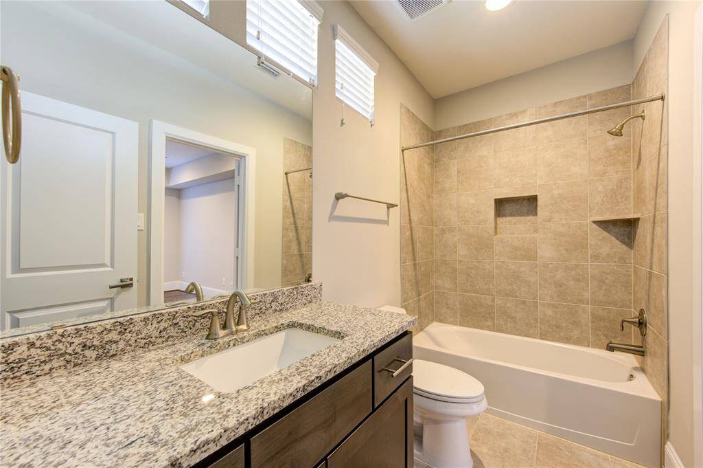 The ensuite for the downstairs bedroom.