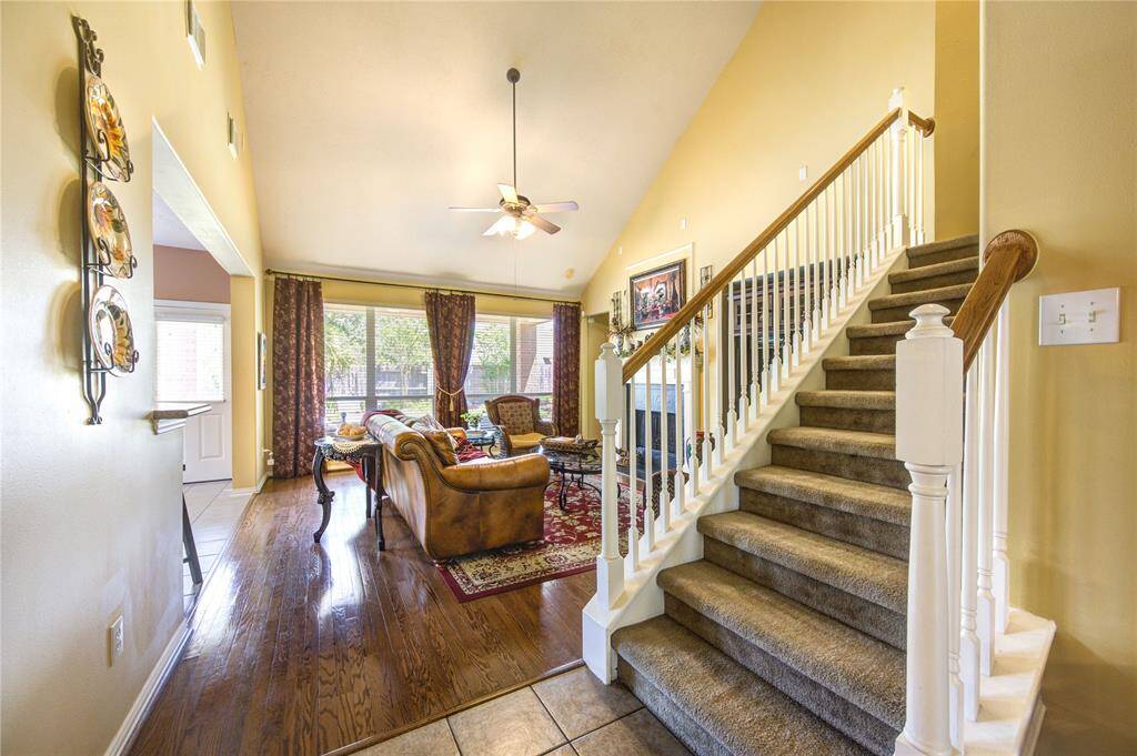 Open concept floor plan