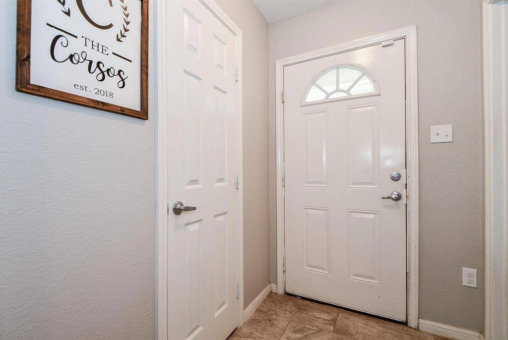 Front entry welcoming you home.