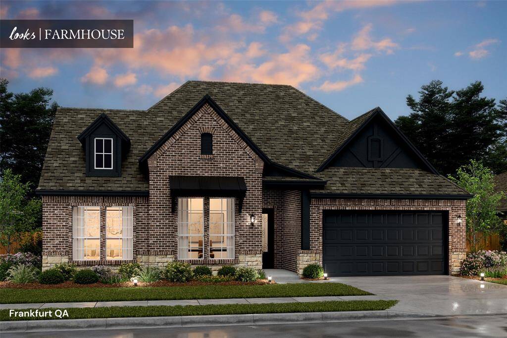 Stunning Frankfurt home design with elevation QA built by K. Hovnanian Homes in beautiful Westland Ranch. (*Artist rendering used for illustration purposes only. Actual home will have 4 car tandem garage)