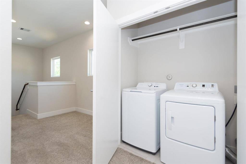 Laundry area