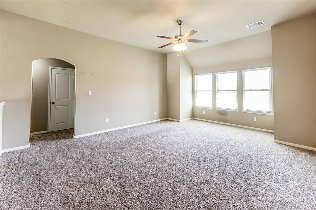 Upstairs game room