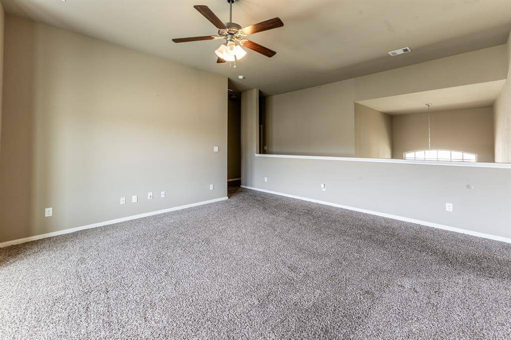 Upstairs game room