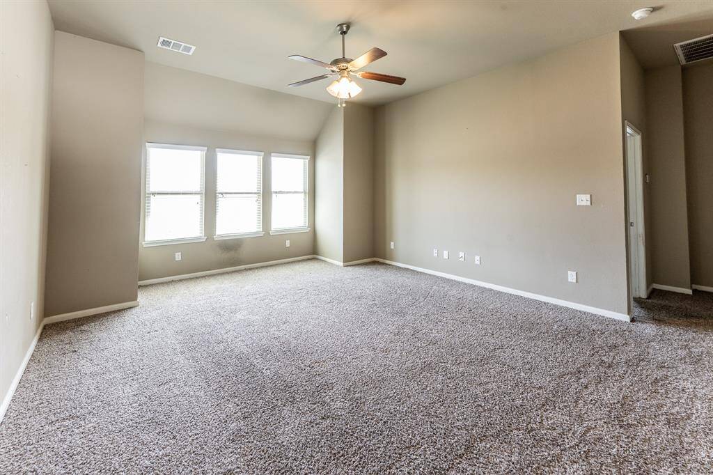 Upstairs game room