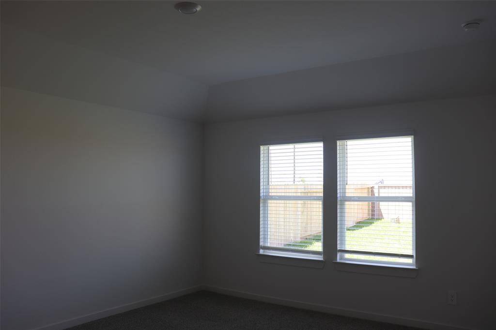 Well positioned windows offer view and privacy