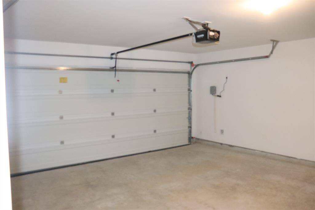 2-car garage with automatic opener