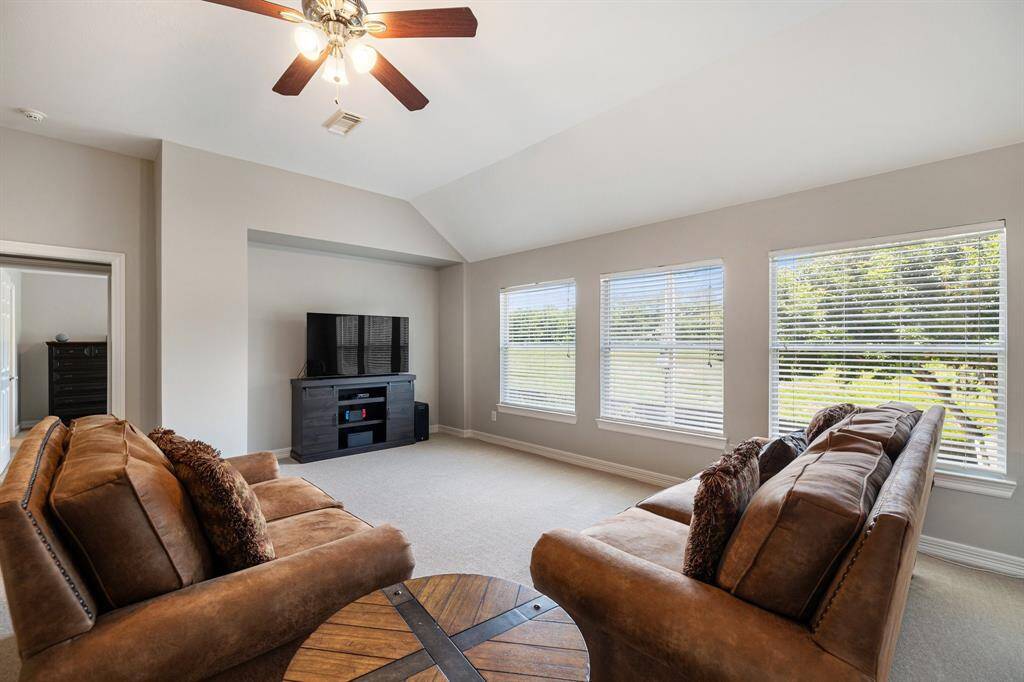 Whether utilized as an additional family space or a teen hangout area, the 2nd floor bonus room offers a multitude of possibilities. Easily arrange a couch and television for daily enjoyment and add a pool table or chess board for some friendly competition!