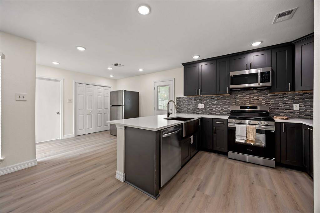 Kitchen with Fridge