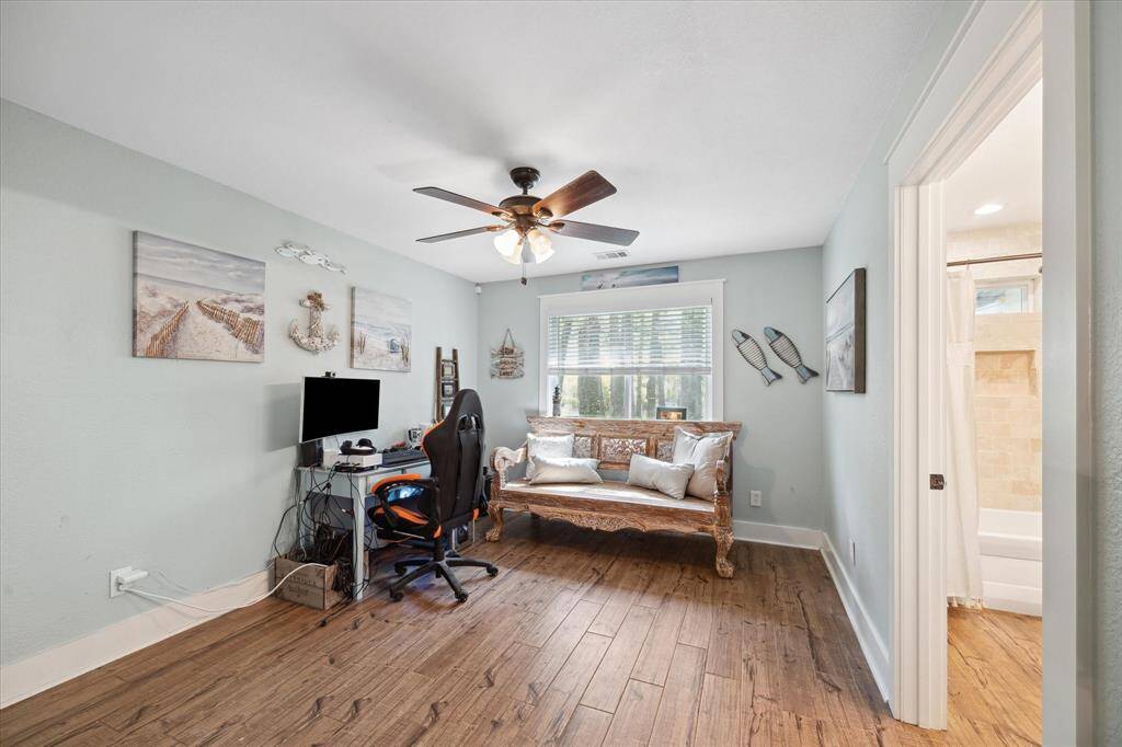 Primary suite 1 located on the first floor.