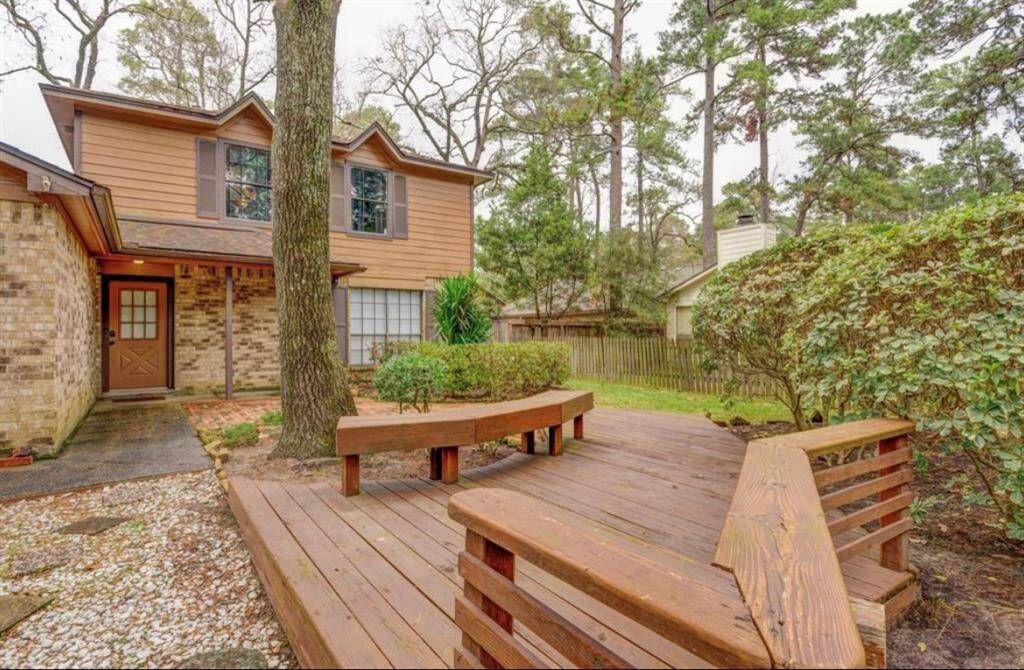 Great patio with decking