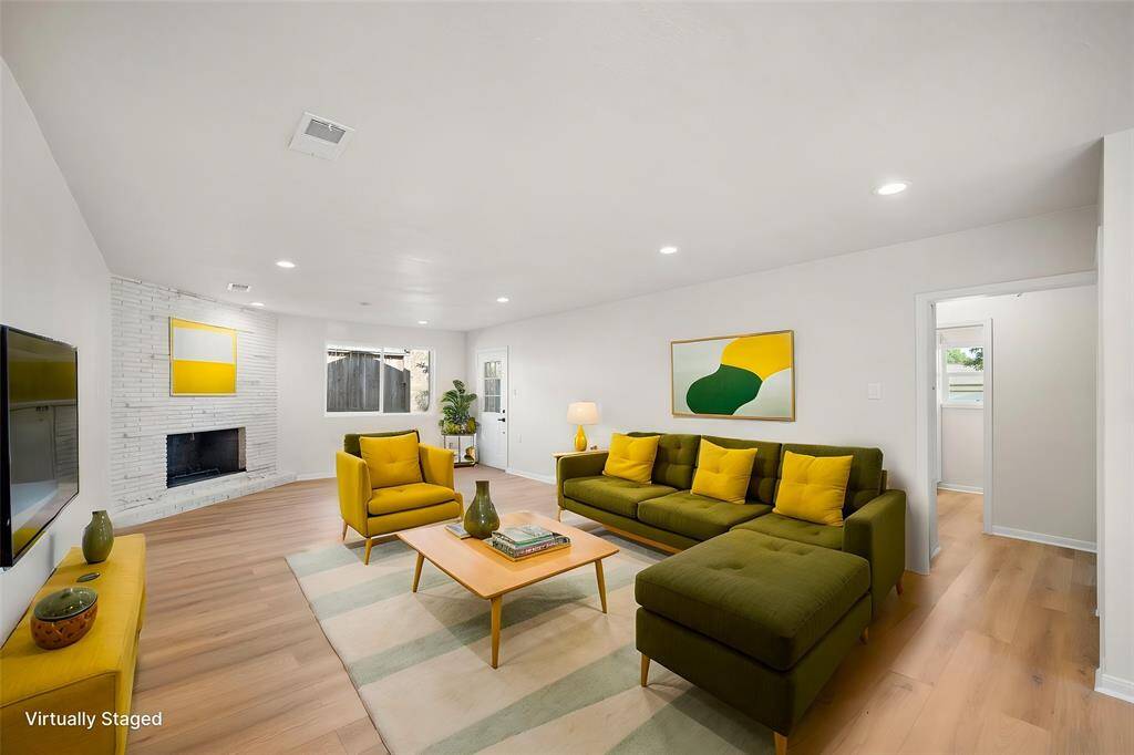Multiple furniture layout opportunities with this open floor plan.