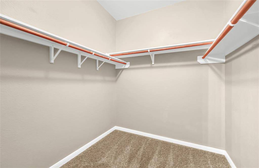 Primary closet
