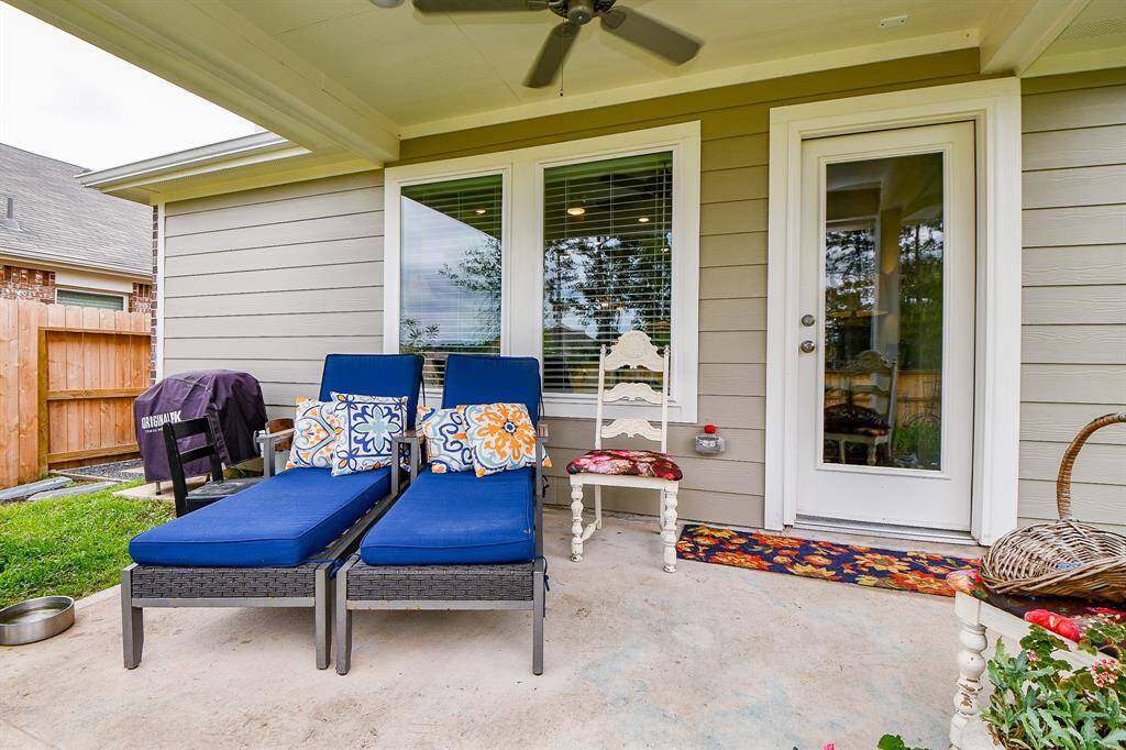 RELAX ON YOUR COVERED BACK PATIO WHILE ENJOYING THE PRIVACY OF NO BACK NEIGHBORS