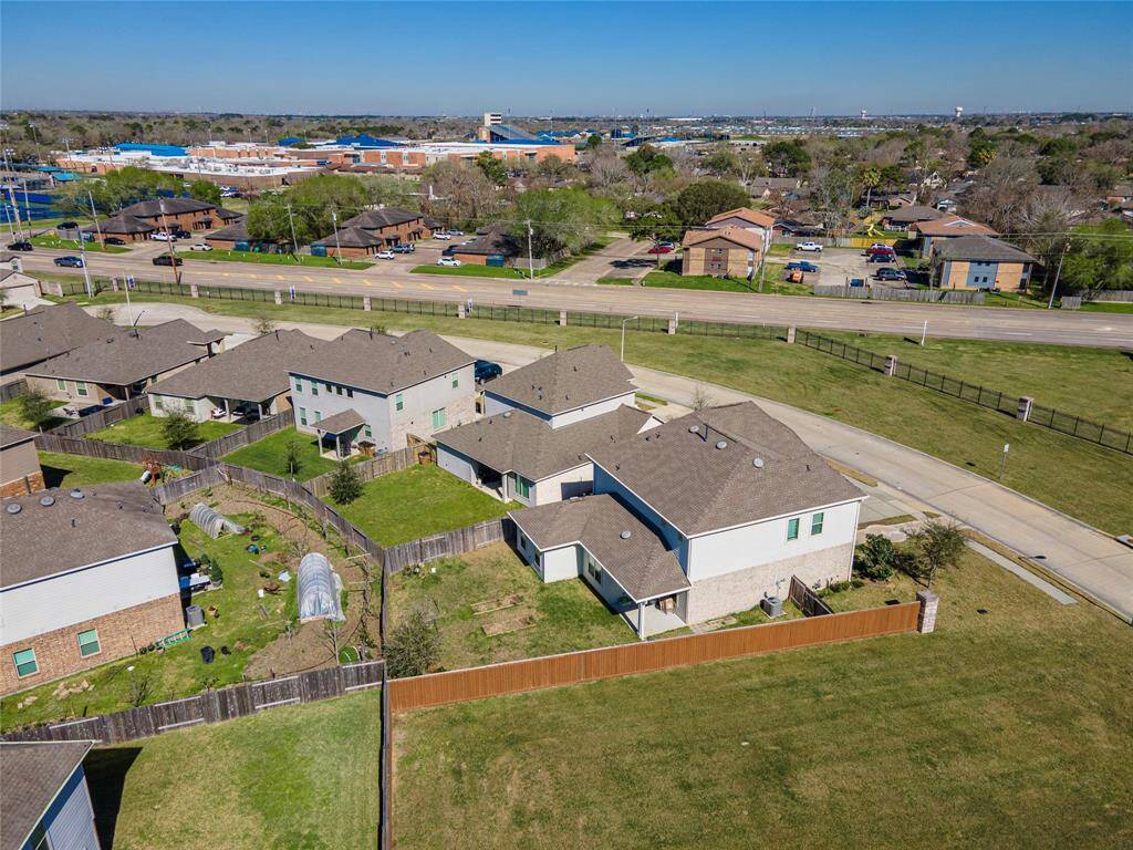 There is an empty lot /greenspace next to home.