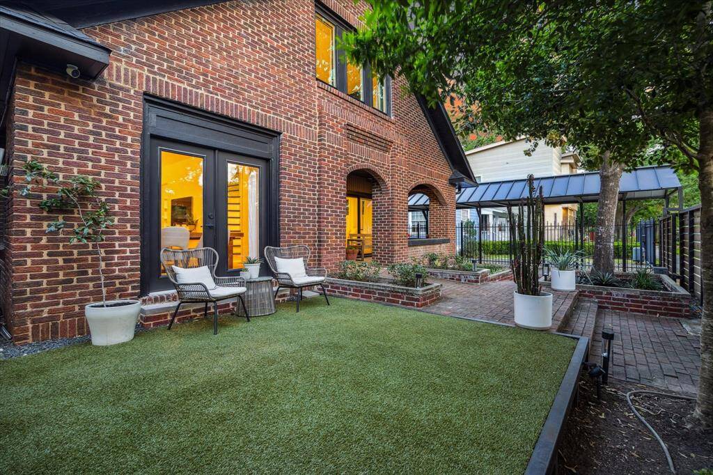 A home with custom finishes coupled with original charm. You'll find a home equipped with front porch, turfed yard (fully fenced) and serene back deck - An ideal outdoor space perfect for pets, entertaining and more!