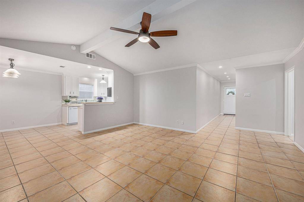 Family room is open to breakfast room and kitchen