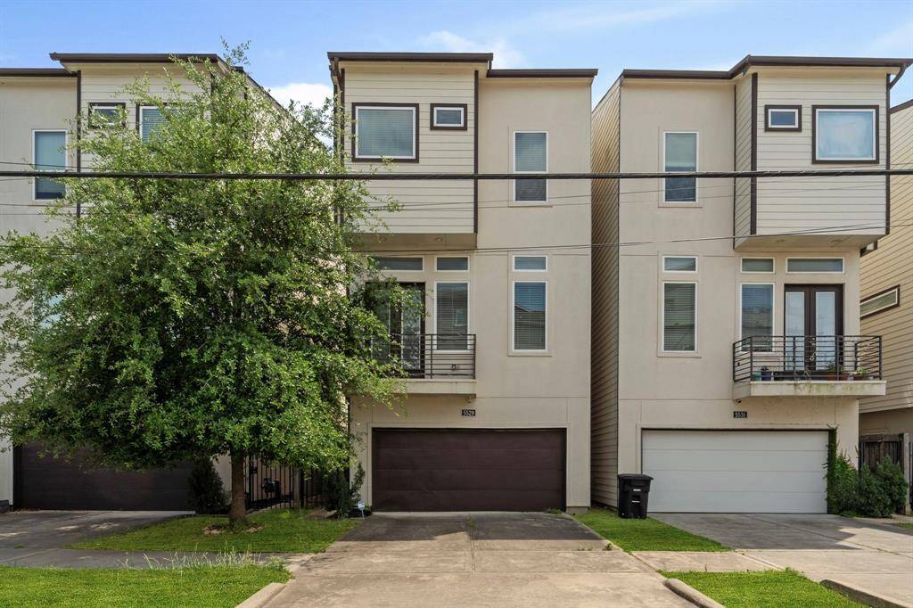 5529 Larkin Street featuring it's own double wide drive-way and 2-car garage!