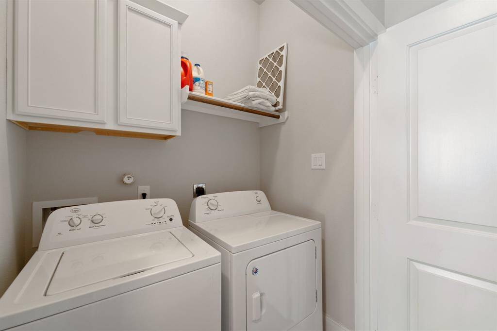 Large walk-in closet!