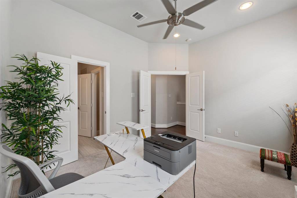 Another bedroom which can be used as an office.