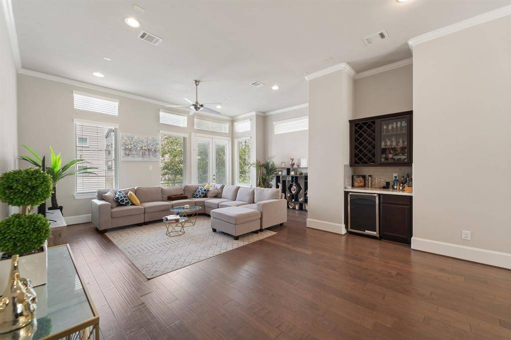 Spacious kitchen on the second floor.