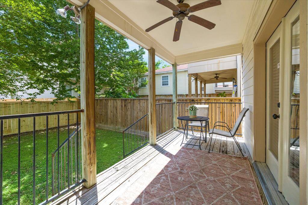 And the most exciting part?!? A back patio and yard - a rare find in Cottage Grove!