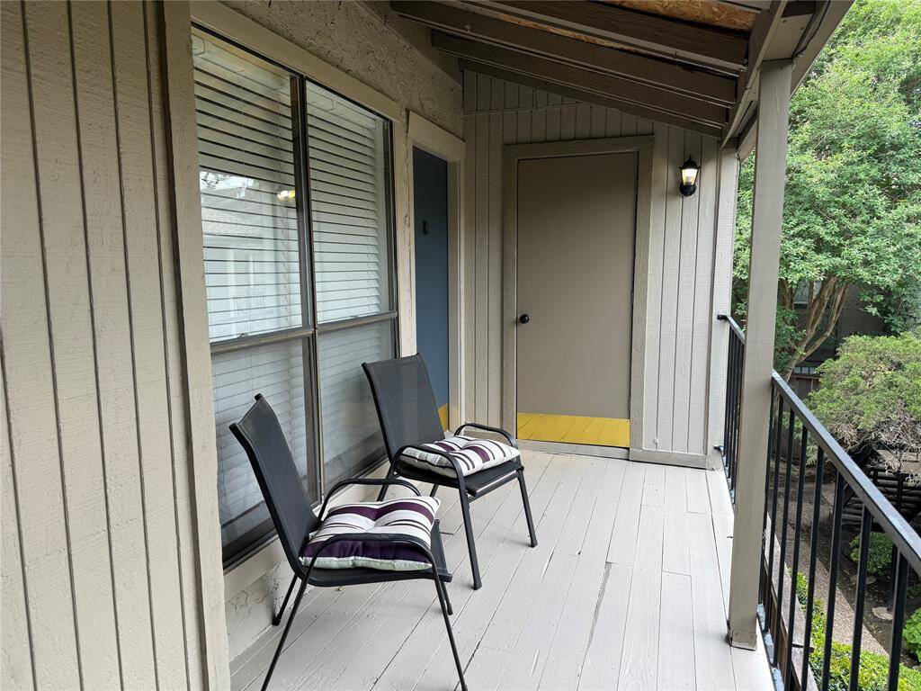 Relax on the front porch.