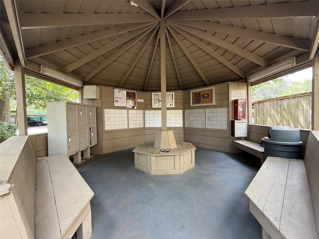 Community mail center.