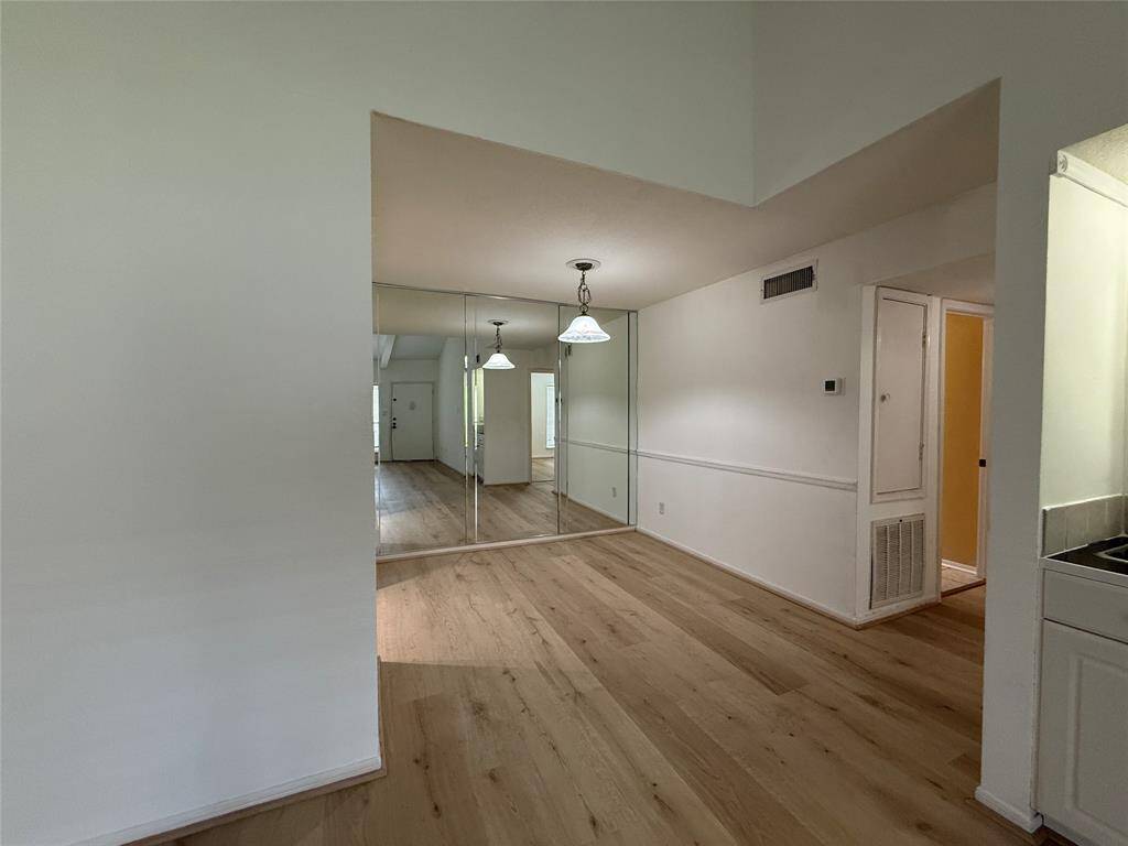 View of dining room.