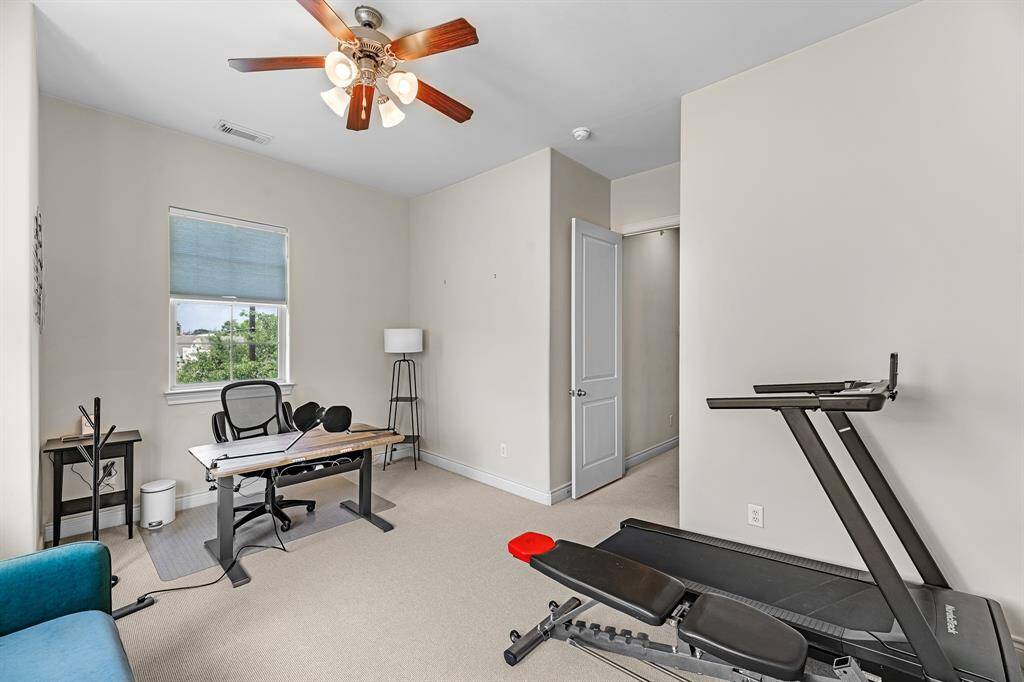 Secondary bedroom - third floor.