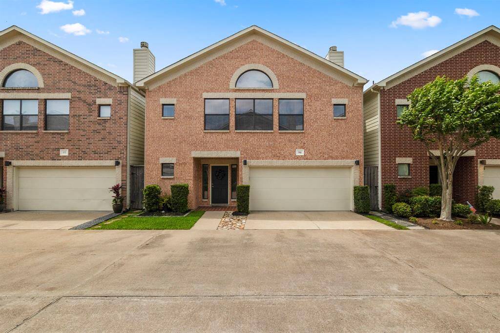 Well loved and cared for, this two-story brick home has an adorable front lawn and a wide driveway to back out of the garage.