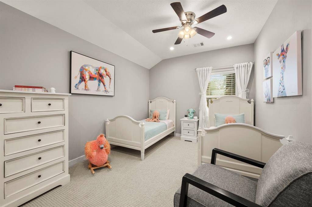 Secondary bedrooms are all large and can accommodate larger furniture.