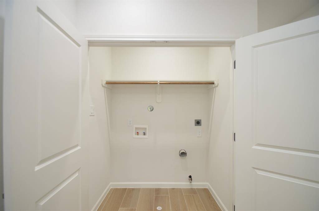 Conveniently located upstairs, you have a centrally located utility closet.