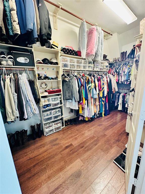 Primary Walking Closet